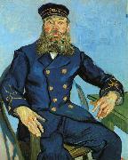 Vincent Van Gogh The Postman, Joseph Roulin oil painting reproduction